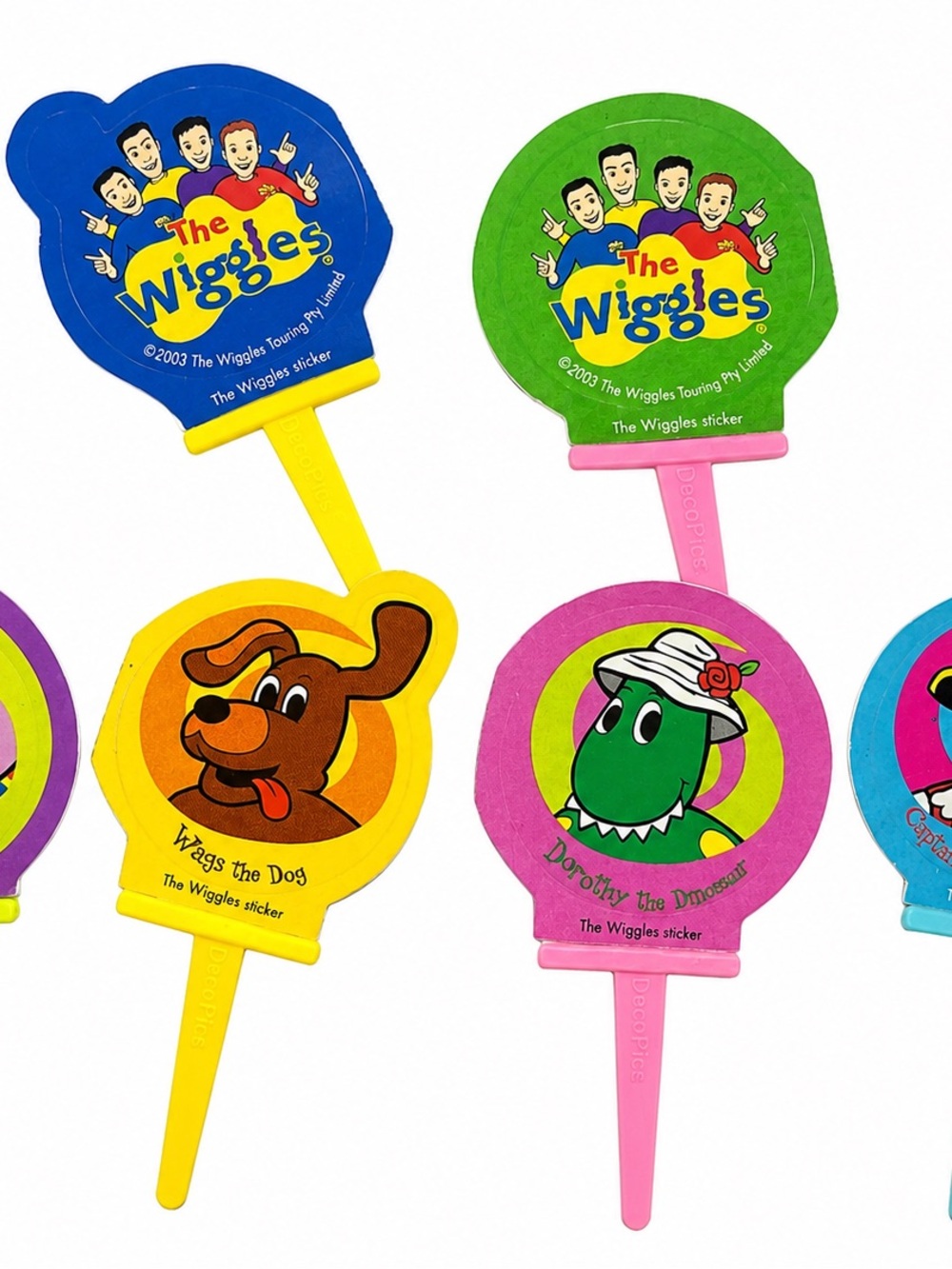 Party Picks - Colorful Assorted (Blue, Green, Yellow, Pink)